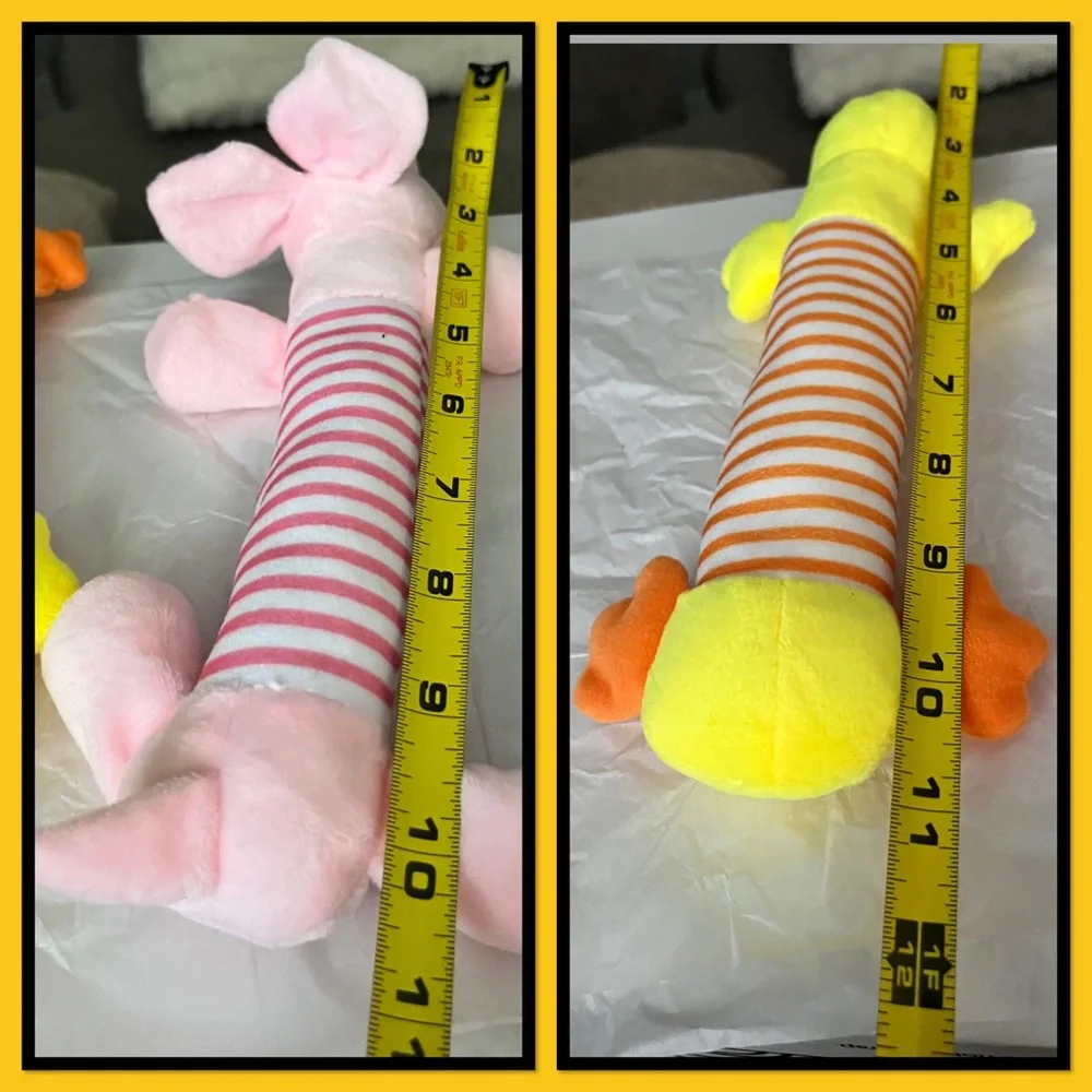 🐤NWOT🐷 Squeaky Play Toys 🐘